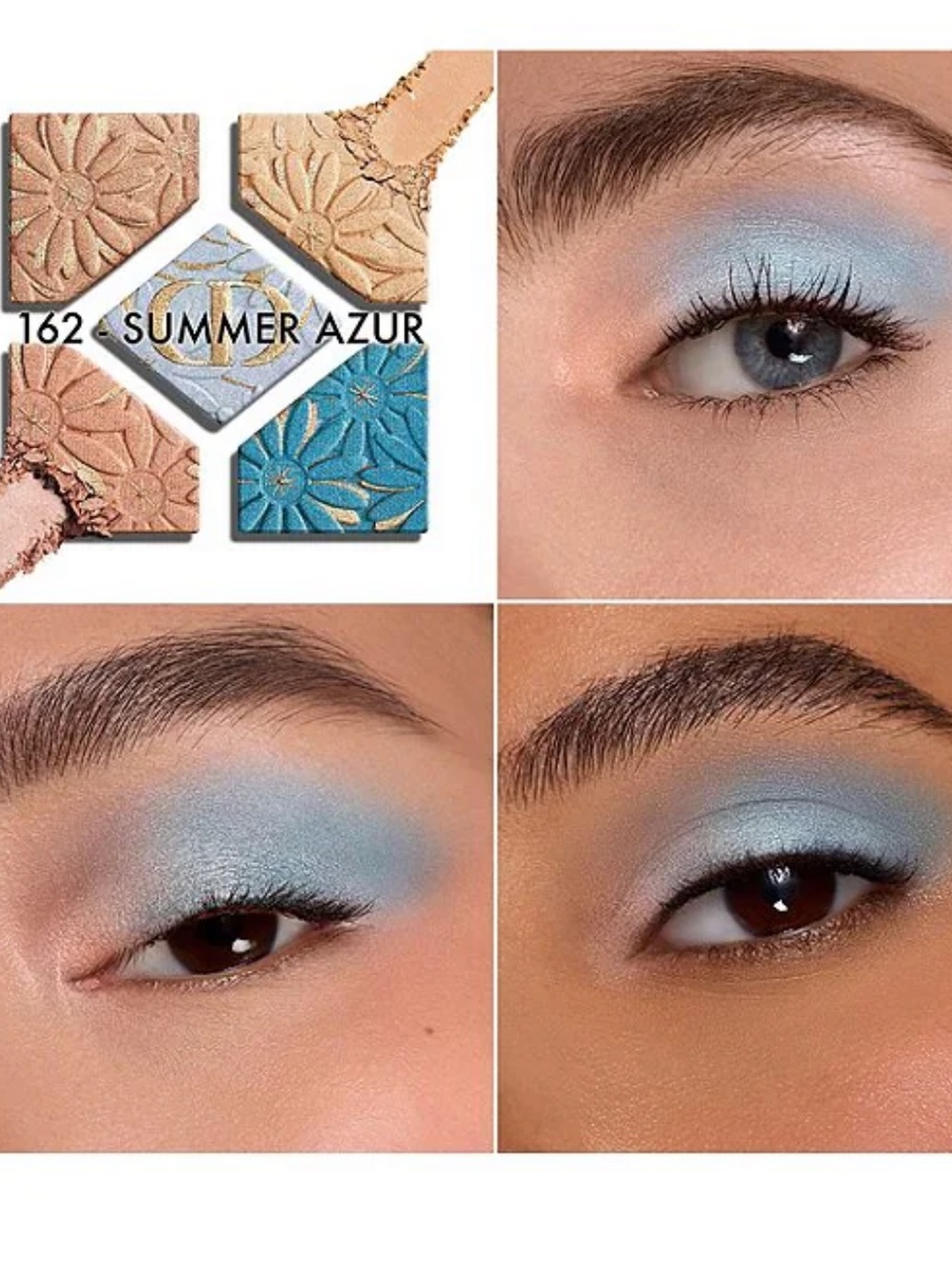Dior Eyeshadow Palette - 162 Summer Azur (Limited Edition) - Picture 5 of 10